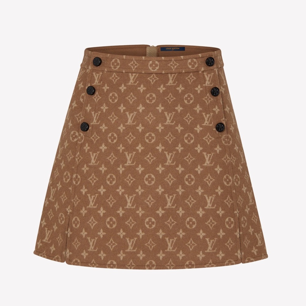 Louis Vuitton A-Line Skirt